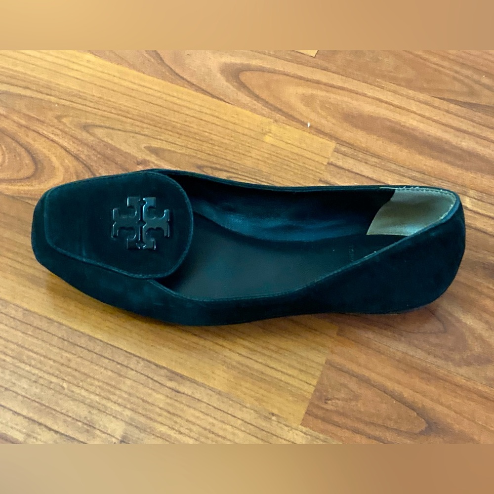 Tory Burch Black Leather Flats 6